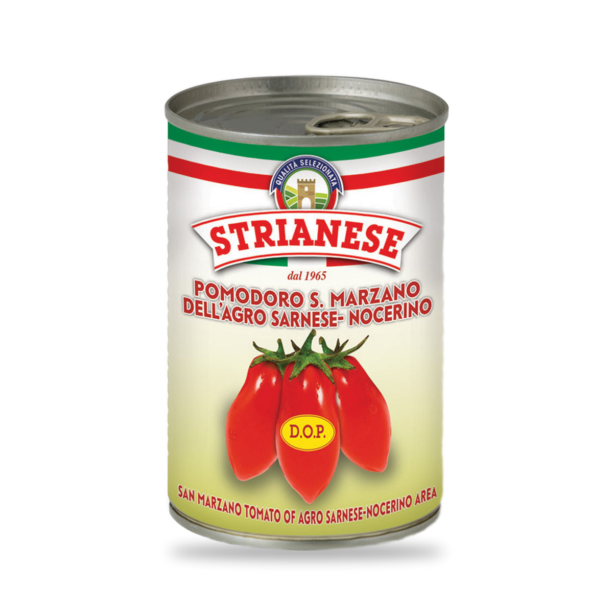 Strianese San Marzano DOP whole peeled tomatoes, 400 g can