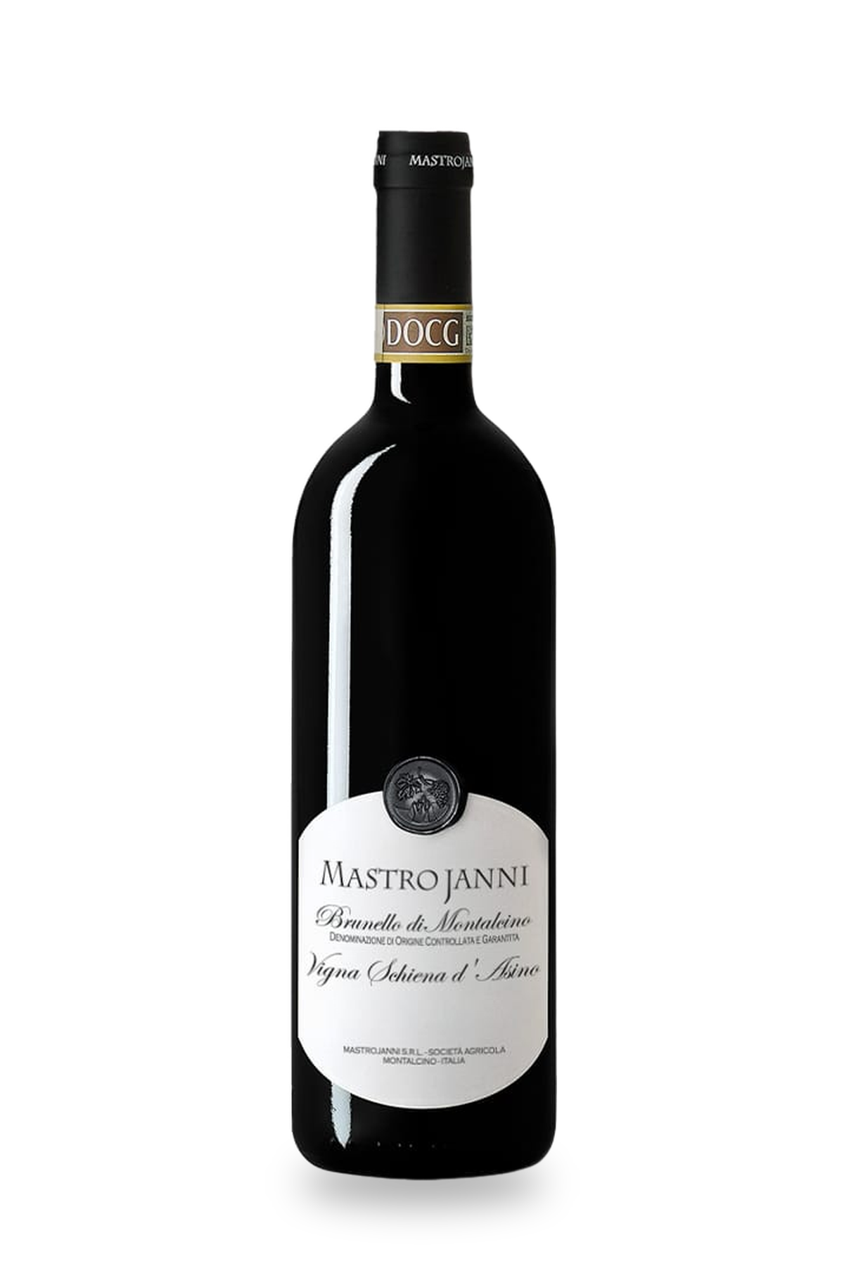 Mastrojanni Brunello Single Vineyard ‘Schiena D’Asino’ 2019 – Red Wine