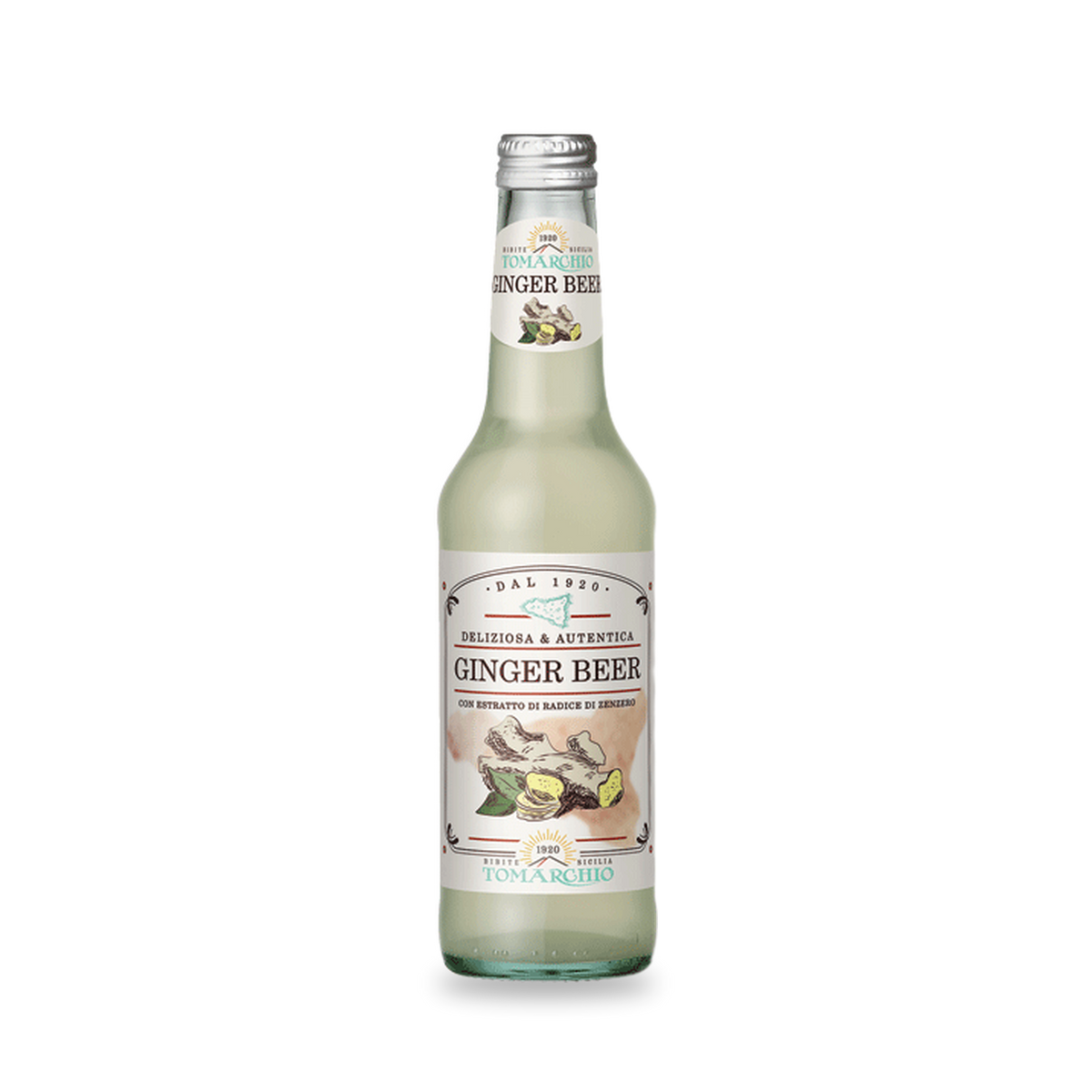 Tomarchio Ginger Beer, 275 ml bottle